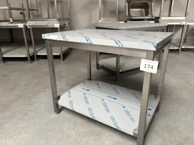 Rvs Werktafel – kavel bij Hammertime