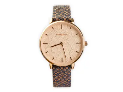 Bergson Ocean dameshorloge rosegoud 33mm – kavel bij XL Auctions