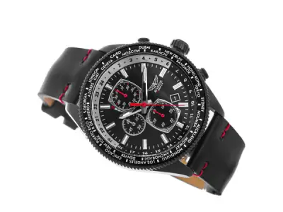 Aviator F-series Black Eagle heren horloge zwart 45mm – kavel bij XL Auctions