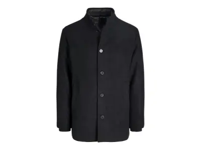 Jack & Jones Detroit Coat Jacket Dark Zwart - L – kavel bij XL Auctions