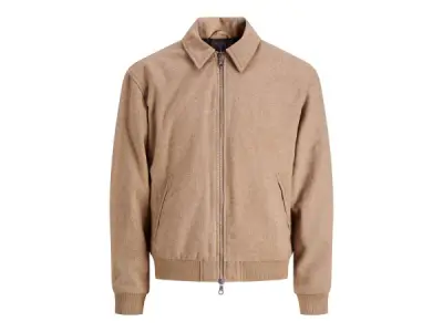 Jack & Jones Cover Bomber Greige - M – kavel bij XL Auctions
