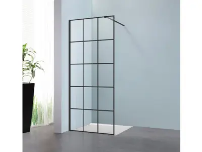 Alterna walk-in 100x200cm Free Mix mat zwart – kavel bij XL Auctions