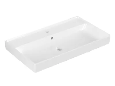 Hatria wastafel hangend 100x46,5cm Bahia13 wit – kavel bij XL Auctions