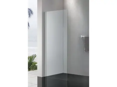 Alterna zijwand v/schuifdeur 100x200cm chroom-helder – kavel bij XL Auctions