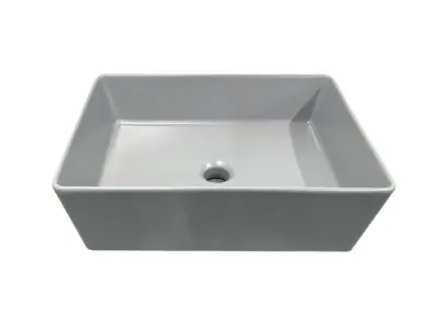 Novio opzetwastafel zonder kraangat 50x38cm Dacapo cement – kavel bij XL Auctions