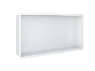 Alterna inbouwnis met flens 30x60x7cm Boston mat wit – kavel bij XL Auctions