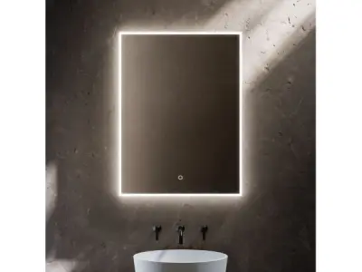 Royal Plaza spiegel 80x80cm ledverlichting Jille – kavel bij XL Auctions