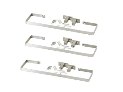3x Royal Plaza handdoekbeugel 55cm voor radiator Timothy rvs – kavel bij XL Auctions