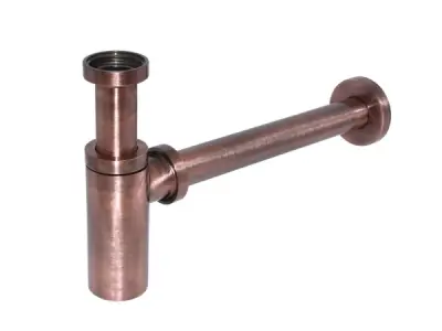 De Beer designsifon 5/4''x32mm met muurbuis koper – kavel bij XL Auctions