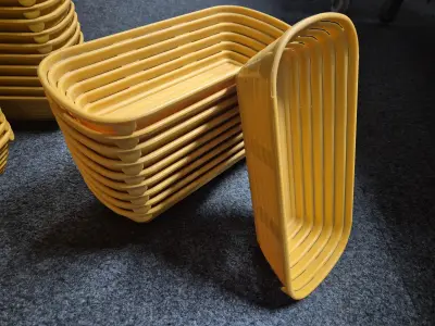Kunststof broodmandjes ovaal 10 stuks 33 cm – kavel bij Veilingwinnaar