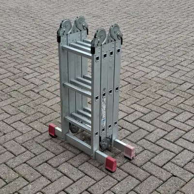 Multifunctionele ladder, Jumbo, Hobby | 4x3 treden – kavel bij Onlineveilingmeester, Wijk en Aalburg