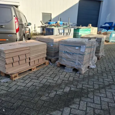 Ca. 323x Vloertegel Mosa, Carreaux de sol – kavel bij Onlineveilingmeester, Ravenstein