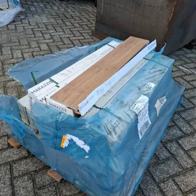 Ca. 17 pak a 8 stuks Wandtegel Marazzi, tono color – kavel bij Onlineveilingmeester, Ravenstein
