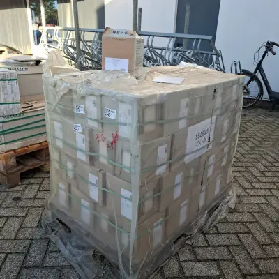 500 pak a 33 stuks Wandtegel, champagne matt – kavel bij Onlineveilingmeester, Ravenstein