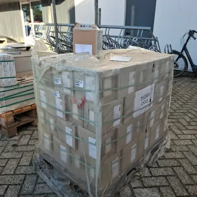 500 pak a 33 stuks Wandtegel, champagne matt – kavel bij Onlineveilingmeester, Ravenstein