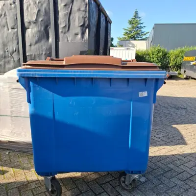 Kunststof afvalcontainer – kavel bij Onlineveilingmeester, Ravenstein