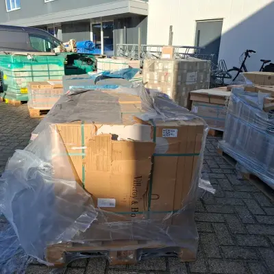 Ca. 28 pak a 4 stuk Vloertegel Villeroy en Boch, Bellagio, shadow matt – kavel bij Onlineveilingmeester, Ravenstein
