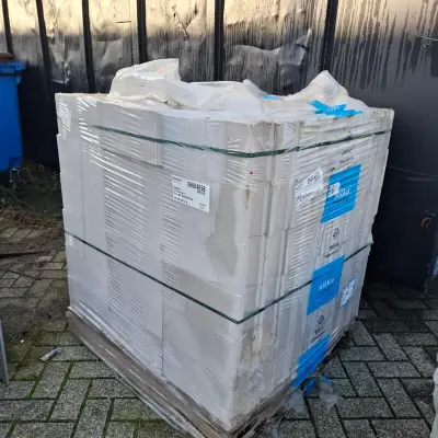 Ca. 162x Kalkzandsteen blok, Silka, M100x157x327 – kavel bij Onlineveilingmeester, Ravenstein