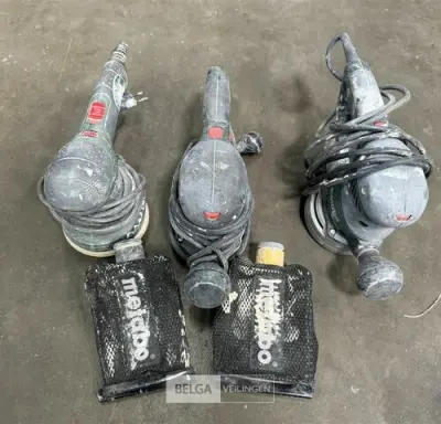 Schuurmachine Metabo (3x) – kavel bij Belga Veilingen, Peer