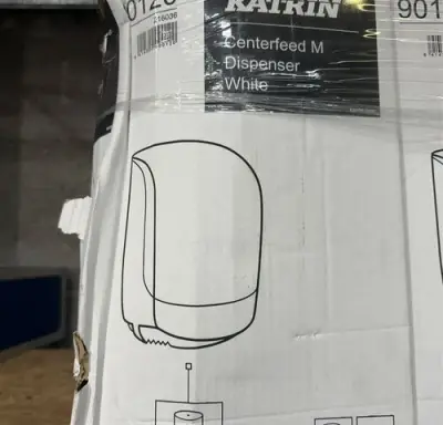 1x Handdoekpapierdispenser Katrin – kavel bij Belga Veilingen, Peer