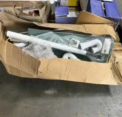 8x Wasmachine afvoerset – kavel bij Belga Veilingen, Peer