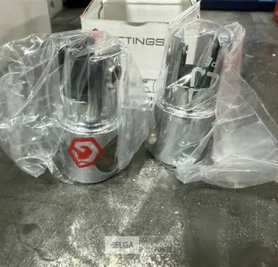 5x Buis- of glashouderconnectors – kavel bij Belga Veilingen, Peer