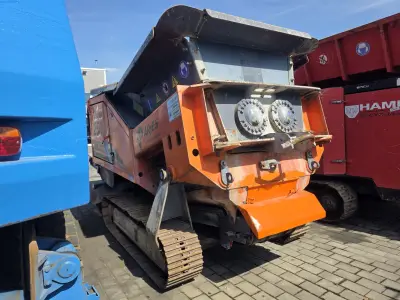 Twin-shaft double-jaw crusher Arjes Impaktor 250 – kavel bij NetBid, Mühlacker