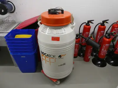Nitrogen tank Thermo Scientific Locator 4Plus Thermolyne – kavel bij NetBid, Mainz
