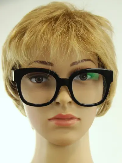 Chloe Black Oversized leesbril 'GLAS Sweden' +2.50 – kavel bij De Kringwinkel, Antwerpen