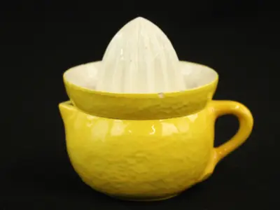 Goebel keramische citruspers met dienblad (1920 - 1970) – kavel bij De Kringwinkel, Antwerpen