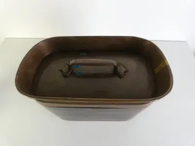 Vintage Daubière - ovale stoofpan – kavel bij De Kringwinkel, Heverlee
