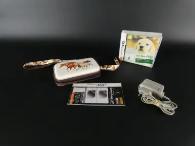 Nintendo DSi-console + Nintendogs-accessoirepakket – kavel bij De Kringwinkel, Heverlee