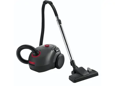 Stofzuiger Grundig, vcc 3850 a, zwart, rood – kavel bij Onlineveilingmeester