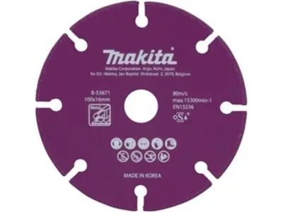 2x Makita B-53671 diamantschijf 100mm staal Makita – kavel bij Onlineveilingmeester