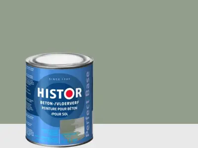 6x Beton- en vloerverf Histor, perfect base, geordend, 750ml – kavel bij Onlineveilingmeester