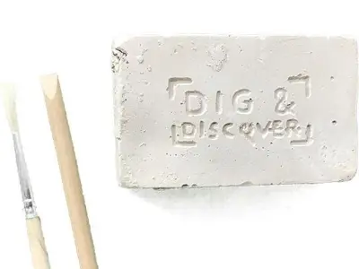 Ca. 23x Dinosaurus archeologie kit Kids Commotions, voor kinderen – kavel bij Onlineveilingmeester