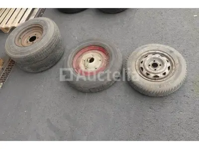 4 Trailer Velgbanden – kavel bij Auctelia, Fauvillers