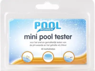 5x Zwembadreiniging mini tester Pool Power – kavel bij Onlineveilingmeester