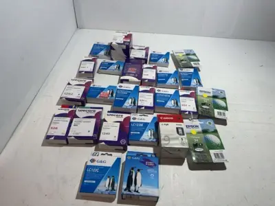 Partij verschillende cartridges voor printers, 26 stuks – kavel bij Onlineveilingmeester