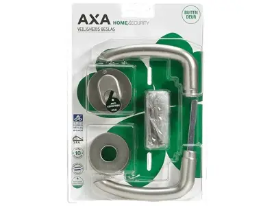5x Axa Kruk+PC veiligheidsrozetten rond SKG3 - 62mm Axa, rvs-uitstraling – kavel bij Onlineveilingmeester