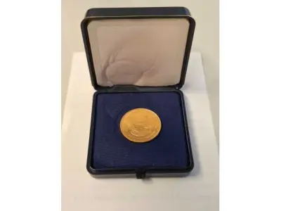 1 Goldmünze *** 1/2 Krügerrand*** 1/2 Unze Feingold – kavel bij Zoll-Auktion, München