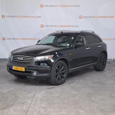 Personenauto, Infiniti, FX, 35, 2005 – kavel bij Domeinen Roerende Zaken, Soesterberg