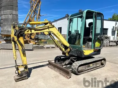 Minibagger Yanmar SV20 (2009) – kavel bij Blinto, Breckerfeld