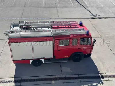 1 brandweervoertuig LF 8/6 Daimler Benz type 814 F, carrosserie van Ziegler – kavel bij Zoll-Auktion, Horb am Neckar