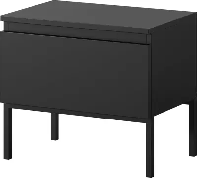 Selsey Bemmi Nachtkastje, zwart, 49 cm – kavel bij GSD Auctions, Zoeterwoude