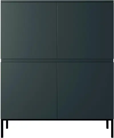 Selsey Bemmi Dressoir 100 cm in Donkergroen Moderne Kast met – kavel bij GSD Auctions, Zoeterwoude