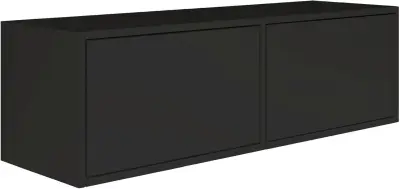 Selsey TV-lowboard, zwart, moderne tv-commode – kavel bij GSD Auctions, Zoeterwoude