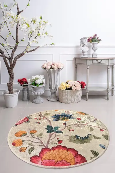 Chilai Home Arya Decoratief Vloerkleed 100x100 – kavel bij GSD Auctions, Zoeterwoude