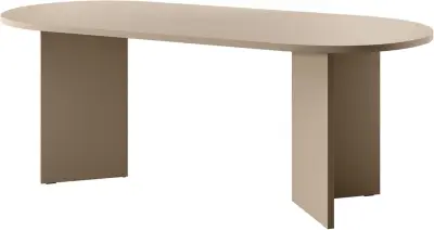 Selsey Ovale Eettafel 204x90cm Cappuccino – kavel bij GSD Auctions, Zoeterwoude