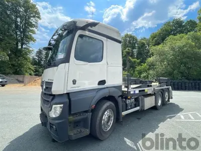 Siloabsetzkipper Mercedes Benz Actros 2545, 6x2 L (2021) – kavel bij Blinto, Schleiz